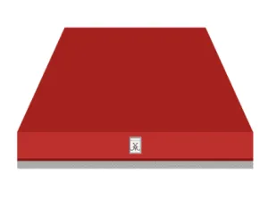 Hestan KVC42RD 42" Chimney Hood - Red / Matador Ventilation Range Hoods high suction kitchen exhaust hood
