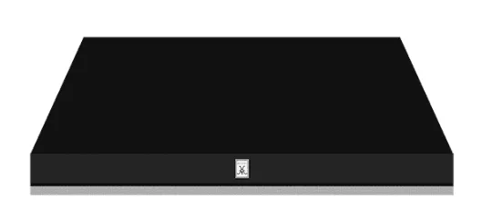 Hestan KVC54BK 54" Chimney Hood - Black / Stealth Professional Hoods high-end range hoods for chefs