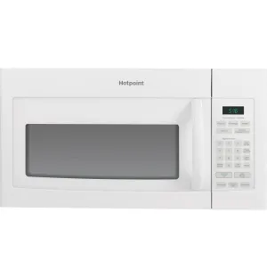 Hotpoint RVM5160DHWW Hotpoint 1.6 Cu. Ft. Over-The-Range Microwave Oven Microwave Ovens large capacity kitchen microwave