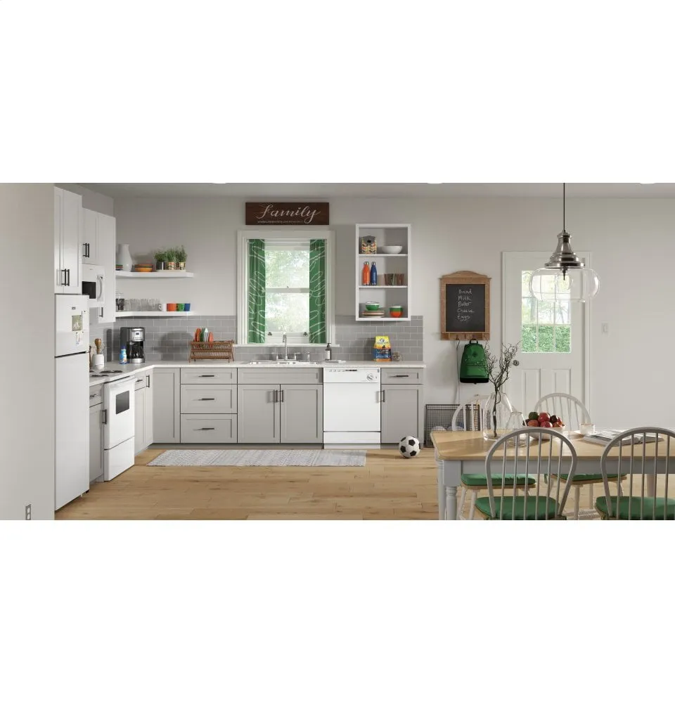 Hotpoint RVM5160DHWW Hotpoint 1.6 Cu. Ft. Over-The-Range Microwave Oven
