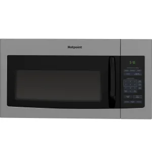 Hotpoint RVM5160MPSA Hotpoint 1.6 Cu. Ft. Over-The-Range Microwave Oven Microwave Ovens large capacity kitchen microwave