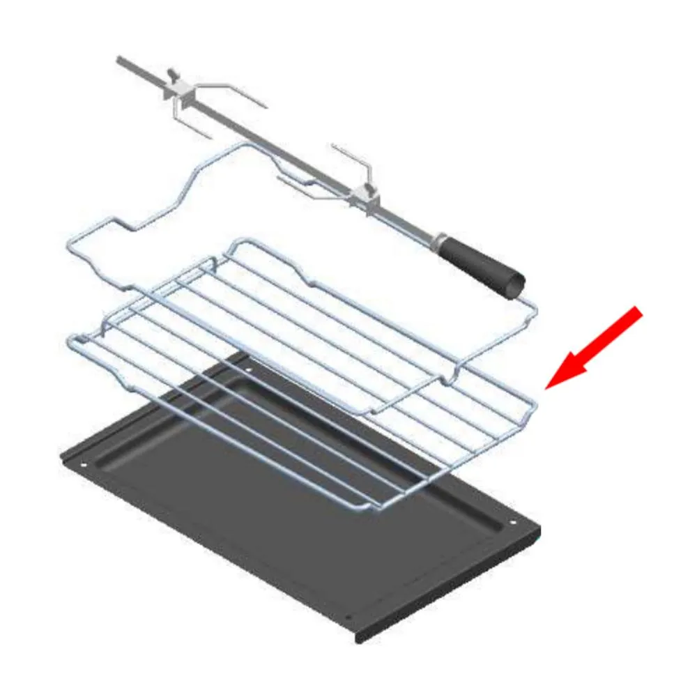 Ilve A09233 Ilve Parts A/092/33 Oven Rack For Small Oven (36" And 48" Mini Oven) Range Accessories stove ignition switch kits