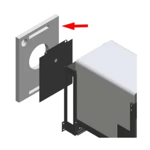 Ilve A10815 Ilve Parts A/108/15 Fiberglass Oven Back 30 (D900) Range Accessories stove ignition switch kits
