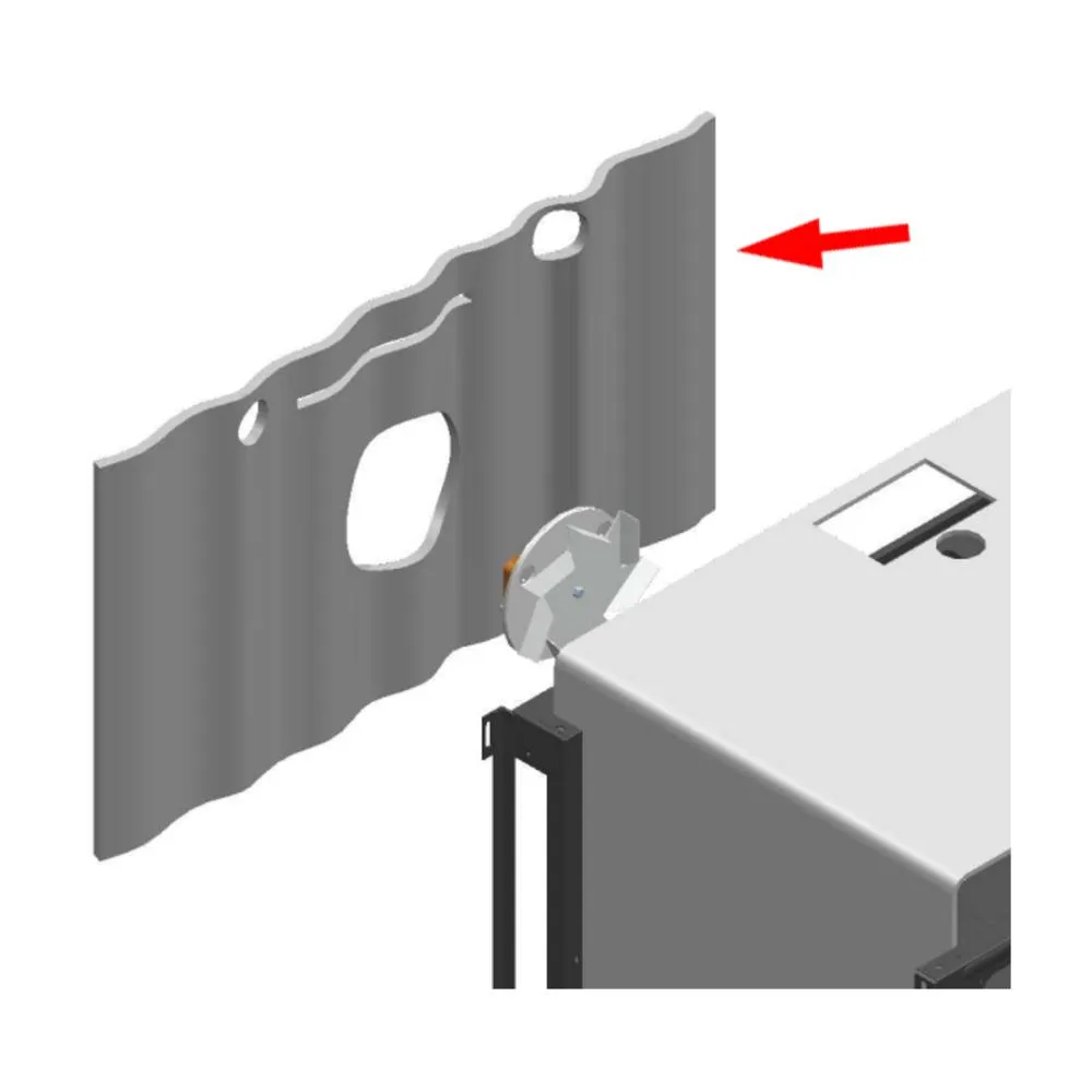 Ilve A10826 Ilve Parts A/108/26 Fiberglass Oven Back 90 Multifunction Range Accessories stove ignition switch kits