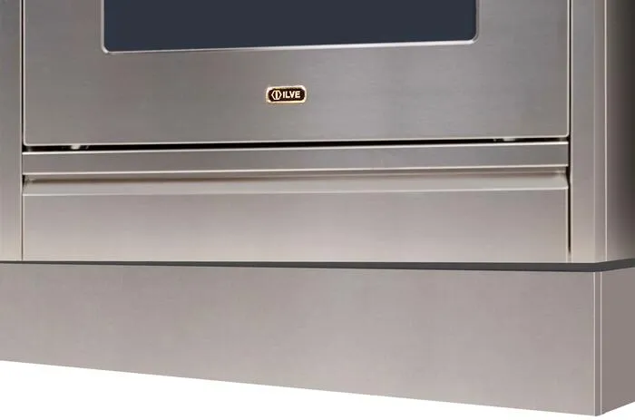 Ilve APZ150140I Stainless Steel Toe Kick For 60" Nostalgie And Pro Ilve Range Range Accessories oven racks and replacement trays