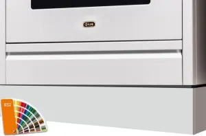 Ilve APZ90140RA Custom Ral Color Toe Kick For 36" Nostalgie And Pro Ilve Range Range Accessories oven racks and replacement trays