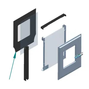 Ilve EA7814021110000 Ilve Parts Ea7814021110000 Inside Door Glass For Uov 30 E3 (A/504/87/17) Range Accessories stove ignition switch kits