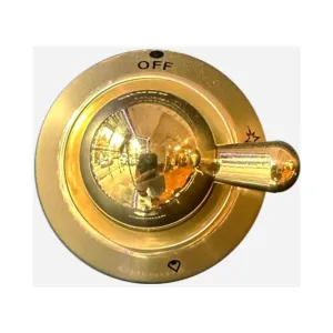 Ilve EG9492003000116 Ilve Parts Eg9492003000116 Brass Knob For Dual Ring Gas Burners Of Majestic Ranges (G/353/10/14) Range Accessories stove ignition switch kits