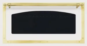 Ilve KCN150G Noblesse Brass Frame For 60" Range Oven Doors Range Accessories oven racks and replacement trays
