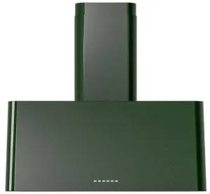 Ilve UAG30EG Nostalgie 30 Inch Emerald Green Wall Mount Range Hood Ventilation Range Hoods high suction kitchen exhaust hood