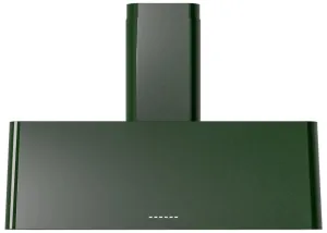 Ilve UAG40EG Nostalgie 40 Inch Emerald Green Wall Mount Range Hood Convertable Hoods quiet convertible vent hood