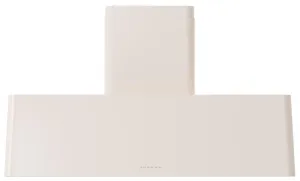 Ilve UAG48AW Nostalgie 48 Inch Antique White Wall Mount Range Hood Convertable Hoods quiet convertible vent hood