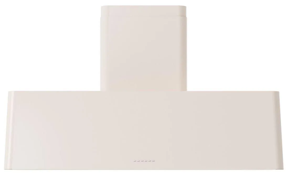 Ilve UAG48AW Nostalgie 48 Inch Antique White Wall Mount Range Hood Convertable Hoods quiet convertible vent hood