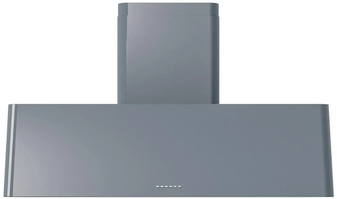 Ilve UAG48BG Nostalgie 48 Inch Blue Grey Wall Mount Range Hood Ventilation Range Hoods high suction kitchen exhaust hood