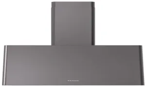 Ilve UAG48MG Nostalgie 48 Inch Matte Graphite Wall Mount Range Hood Convertable Hoods quiet convertible vent hood