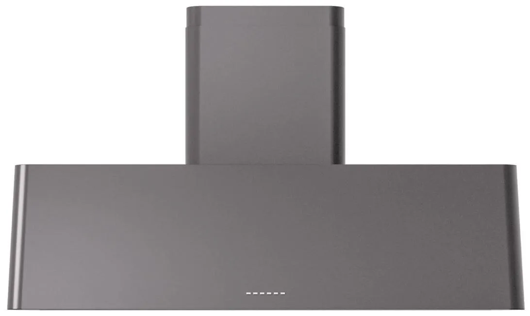 Ilve UAG48MG Nostalgie 48 Inch Matte Graphite Wall Mount Range Hood Convertable Hoods quiet convertible vent hood
