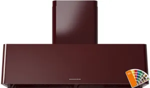 Ilve UAG48RA Nostalgie 48 Inch Custom Ral Color Wall Mount Range Hood Ventilation Range Hoods high suction kitchen exhaust hood
