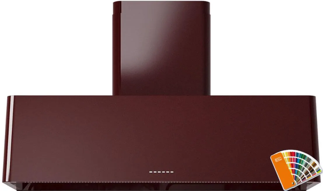 Ilve UAG48RA Nostalgie 48 Inch Custom Ral Color Wall Mount Range Hood Ventilation Range Hoods high suction kitchen exhaust hood