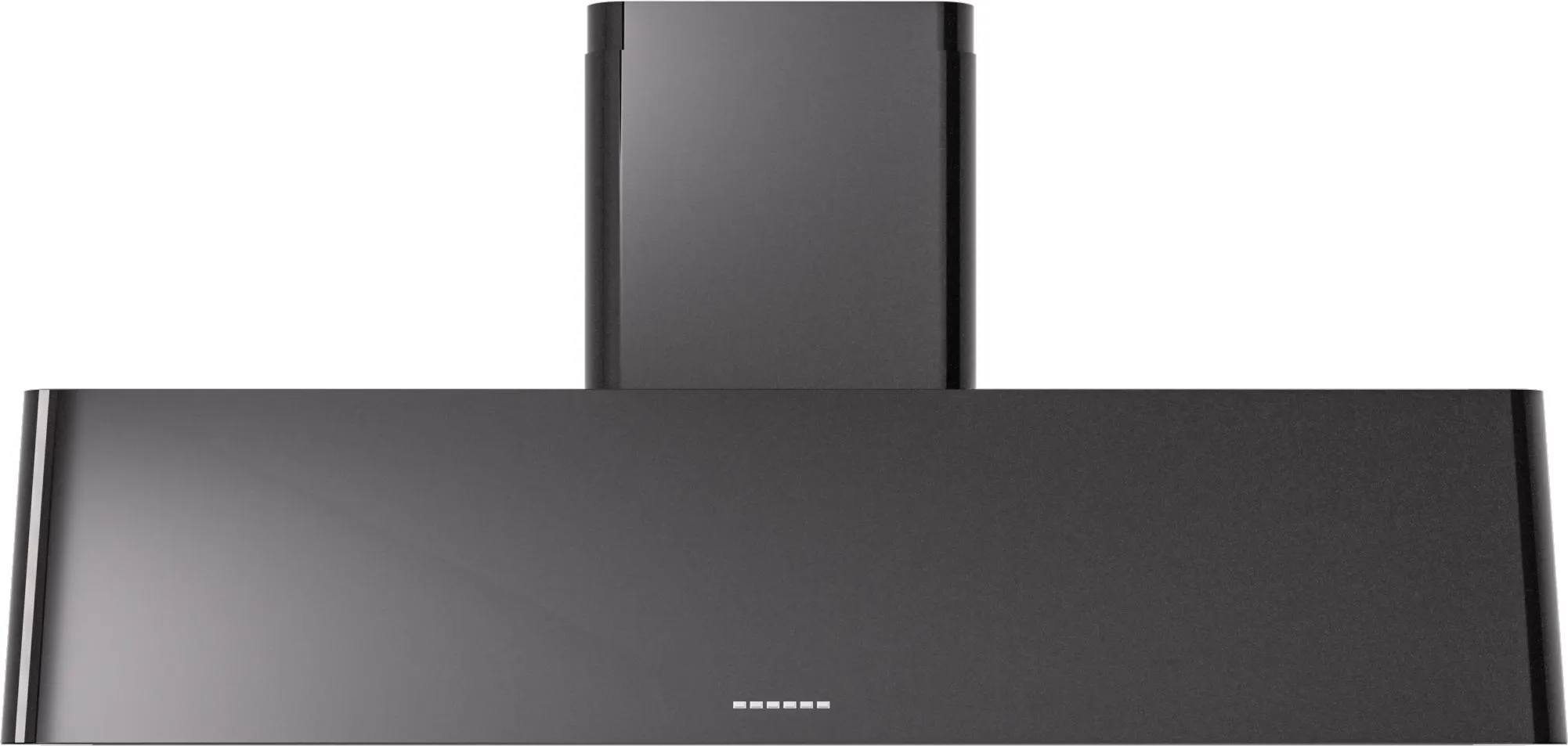 Ilve UAG60BK Ilve Uag60Bk Nostalgie 60" Hood In Glossy Black Convertable Hoods quiet convertible vent hood