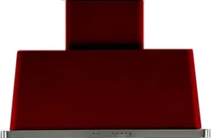 Ilve UAM100BU Majestic 40 Inch Burgundy Wall Mount Range Hood Ventilation Range Hoods high suction kitchen exhaust hood