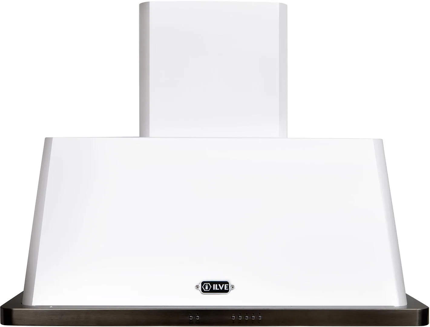 Ilve UAM100WH Majestic 40 Inch White Wall Mount Range Hood Professional Hoods 36 inch wall mount hood