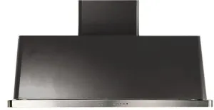Ilve UAM120MG Majestic 48 Inch Matte Graphite Wall Mount Range Hood Professional Hoods 36 inch wall mount hood