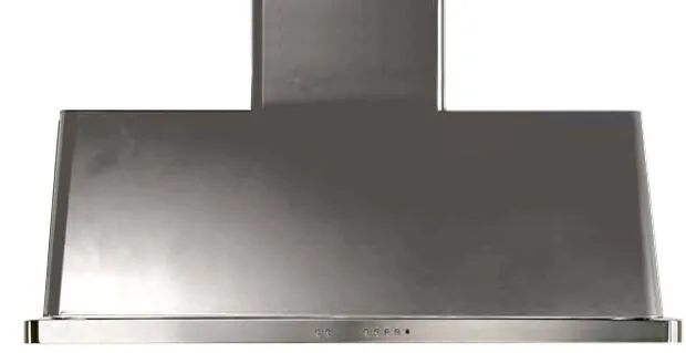 Ilve UAM120SS Majestic 48 Inch Stainless Steel Wall Mount Range Hood Professional Hoods 36 inch wall mount hood