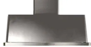 Ilve UAM120SS Majestic 48 Inch Stainless Steel Wall Mount Range Hood Professional Hoods 36 inch wall mount hood