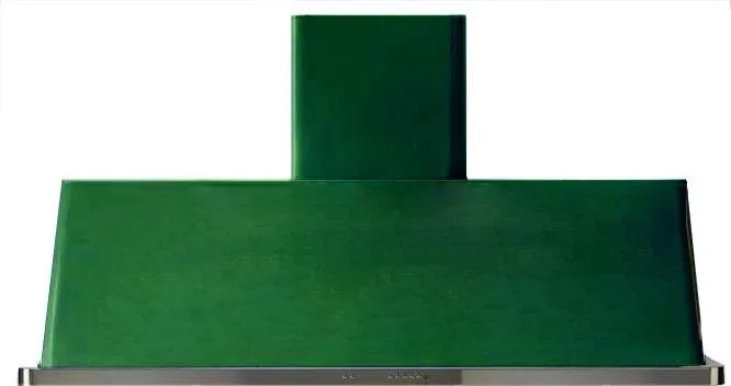 Ilve UAM150EG Majestic 60 Inch Emerald Green Wall Mount Range Hood Professional Hoods 36 inch wall mount hood