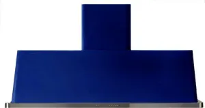 Ilve UAM150MB Majestic 60 Inch Blue Wall Mount Range Hood Professional Hoods 36 inch wall mount hood