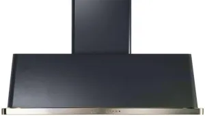 Ilve UAM150MG Majestic 60 Inch Matte Graphite Wall Mount Range Hood Ventilation Range Hoods high suction kitchen exhaust hood