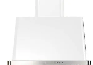 Ilve UAM76WH Majestic 30 Inch White Wall Mount Range Hood Ventilation Range Hoods high suction kitchen exhaust hood