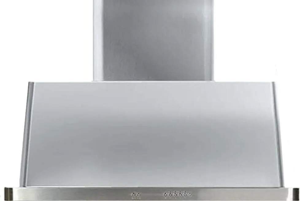 Ilve UAM90SS Majestic 36 Inch Stainless Steel Wall Mount Range Hood Ventilation Range Hoods high suction kitchen exhaust hood