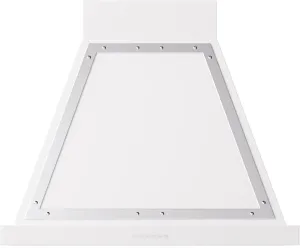 Ilve UANB30WHC Ilve Uanb30Whc Nostalgie 30" Hood In White With Chrome Trim Ducted Hoods wall mount ducted hood sale