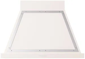 Ilve UANB36AWC Nostalgie 36 Inch Antique White Wall Mount Range Hood Ventilation Range Hoods high suction kitchen exhaust hood