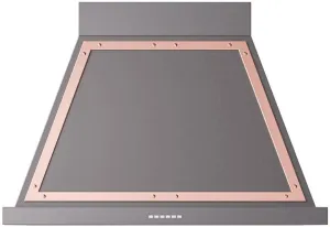 Ilve UANB36MGP Nostalgie 36 Inch Matte Graphite Wall Mount Range Hood Ducted Hoods wall mount ducted hood sale