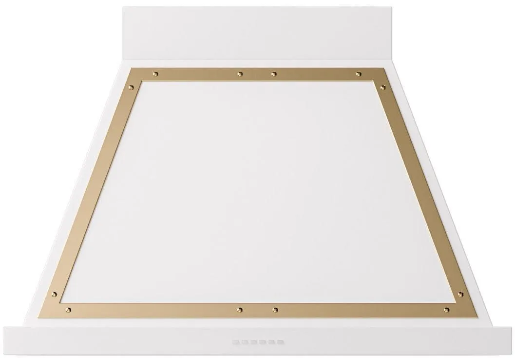 Ilve UANB36WHG Nostalgie 36 Inch White Wall Mount Range Hood Ducted Hoods wall mount ducted hood sale