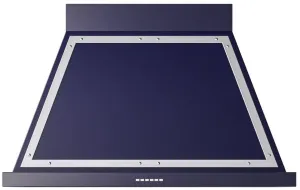 Ilve UANB40MBC Nostalgie 40 Inch Blue Wall Mount Range Hood Ducted Hoods wall mount ducted hood sale
