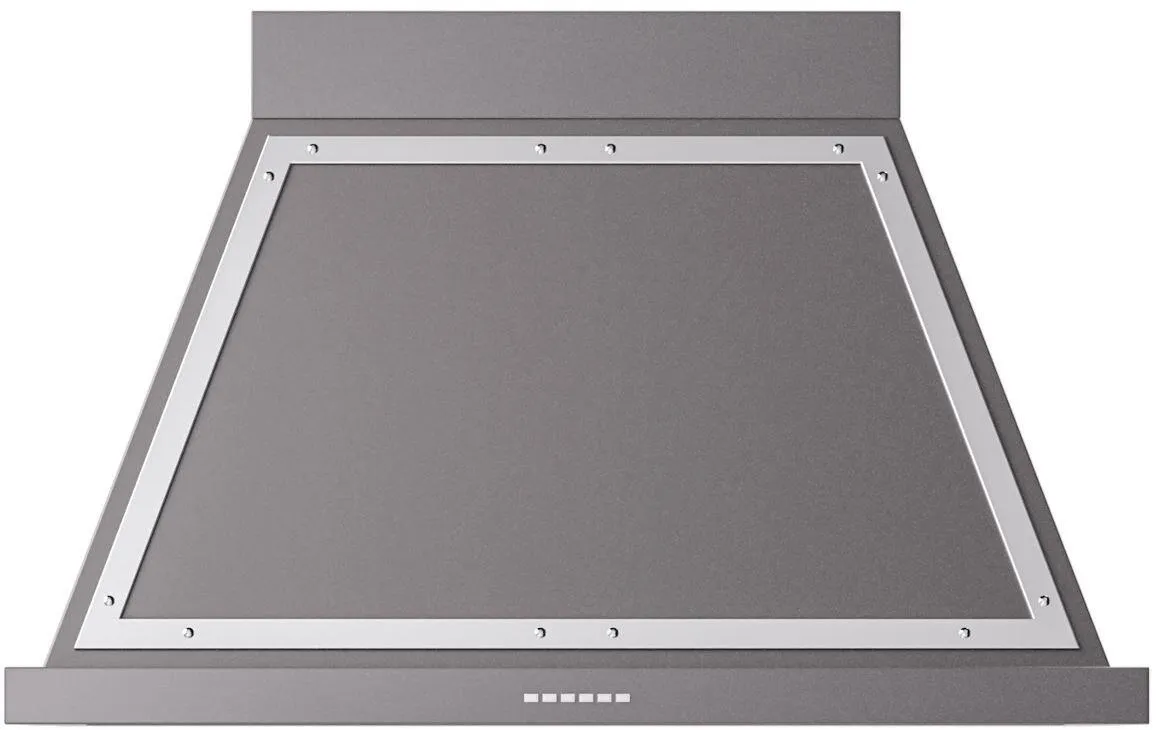 Ilve UANB40MGC Nostalgie 40 Inch Matte Graphite Wall Mount Range Hood Ventilation Range Hoods high suction kitchen exhaust hood