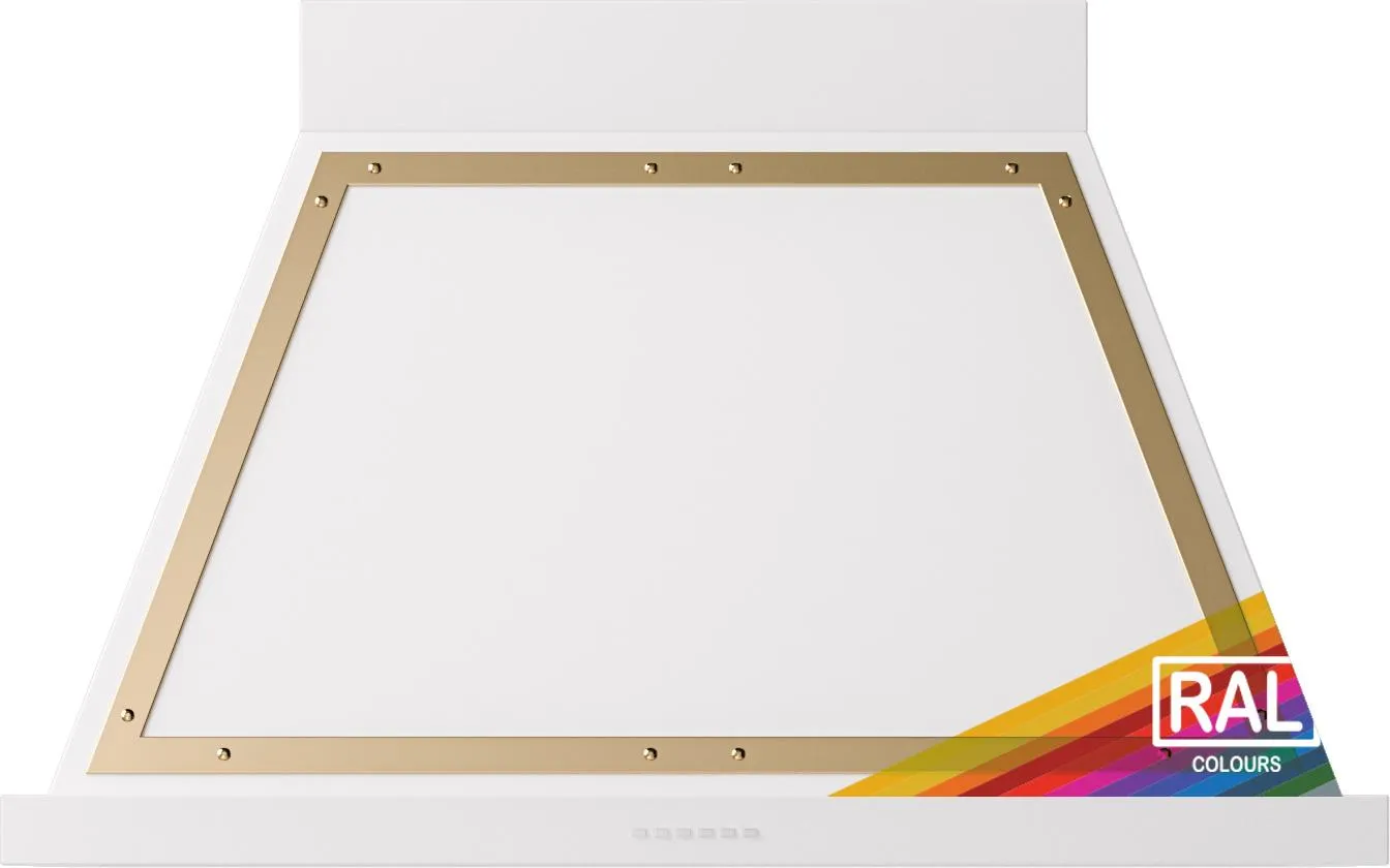 Ilve UANB40RAG Ilve Uanb40Rag Nostalgie 40" Hood In Ral Color With Brass Trim Ventilation Range Hoods high suction kitchen exhaust hood