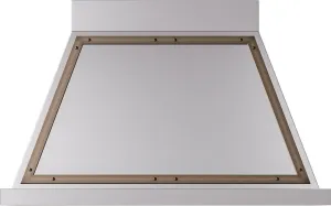Ilve UANB40SSB Ilve Uanb40Ssb Nostalgie 40" Hood In Stainless Steel With Bronze Trim Ducted Hoods wall mount ducted hood sale