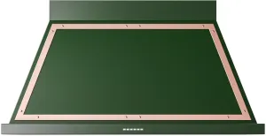 Ilve UANB48EGP Ilve Uanb48Egp Nostalgie 48" Hood In Emerald Green With Copper Trim Ducted Hoods wall mount ducted hood sale