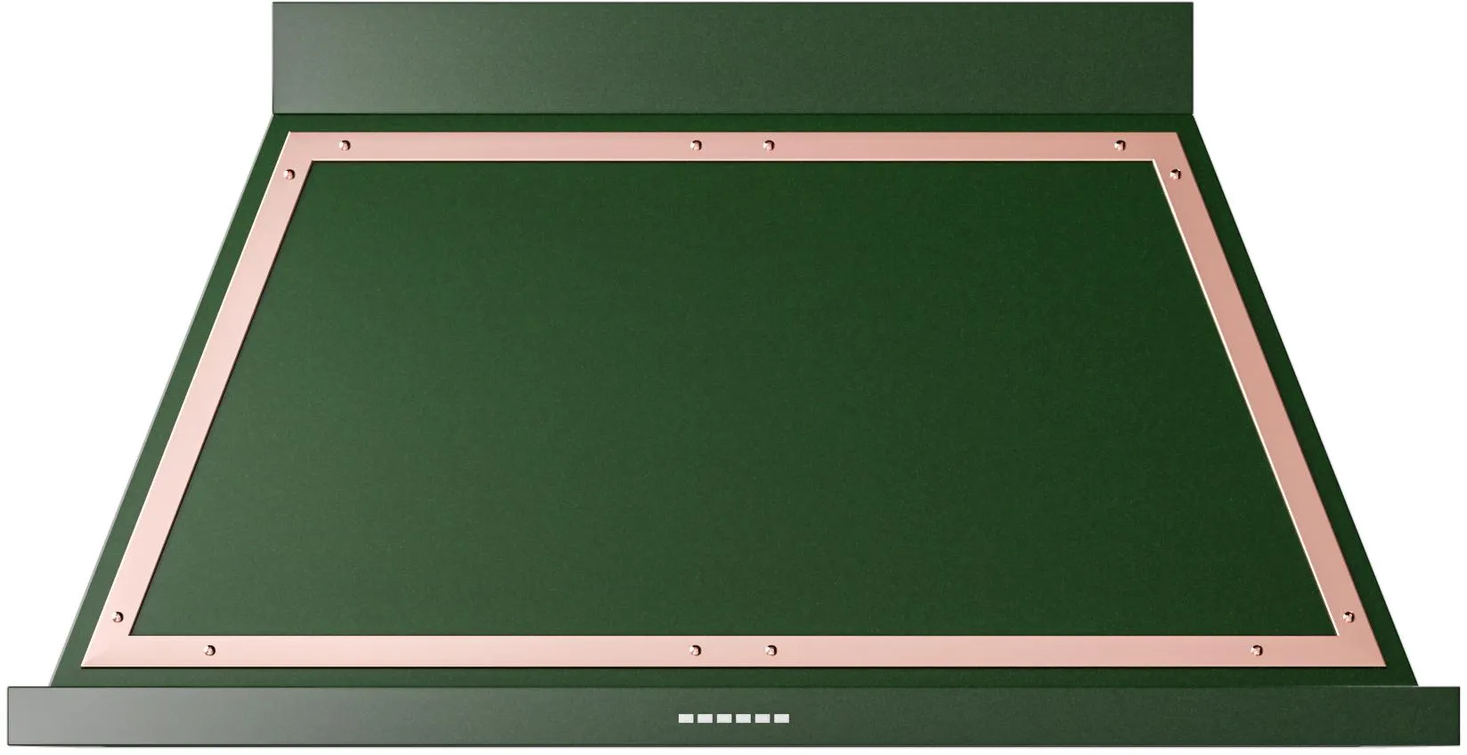 Ilve UANB48EGP Ilve Uanb48Egp Nostalgie 48" Hood In Emerald Green With Copper Trim Ducted Hoods wall mount ducted hood sale