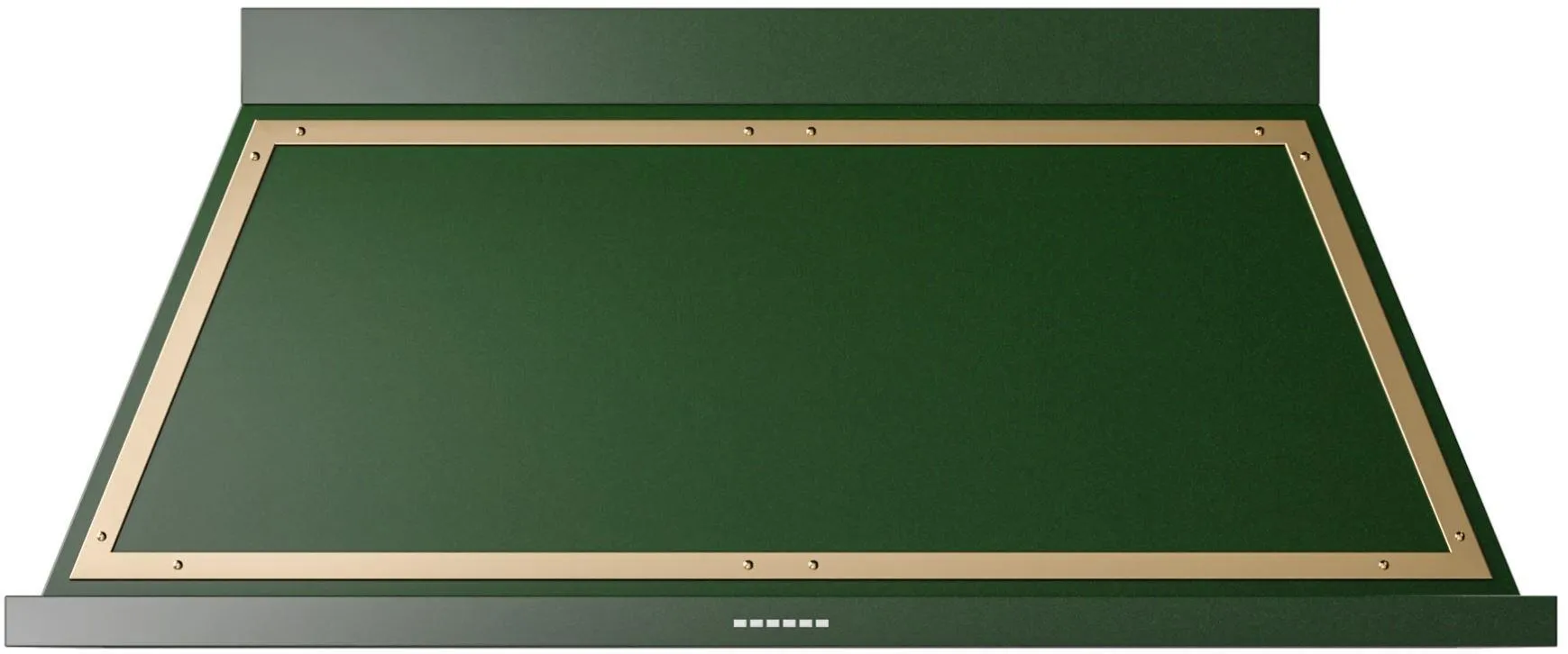 Ilve UANB60EGG Nostalgie 60 Inch Emerald Green Wall Mount Range Hood Ventilation Range Hoods high suction kitchen exhaust hood