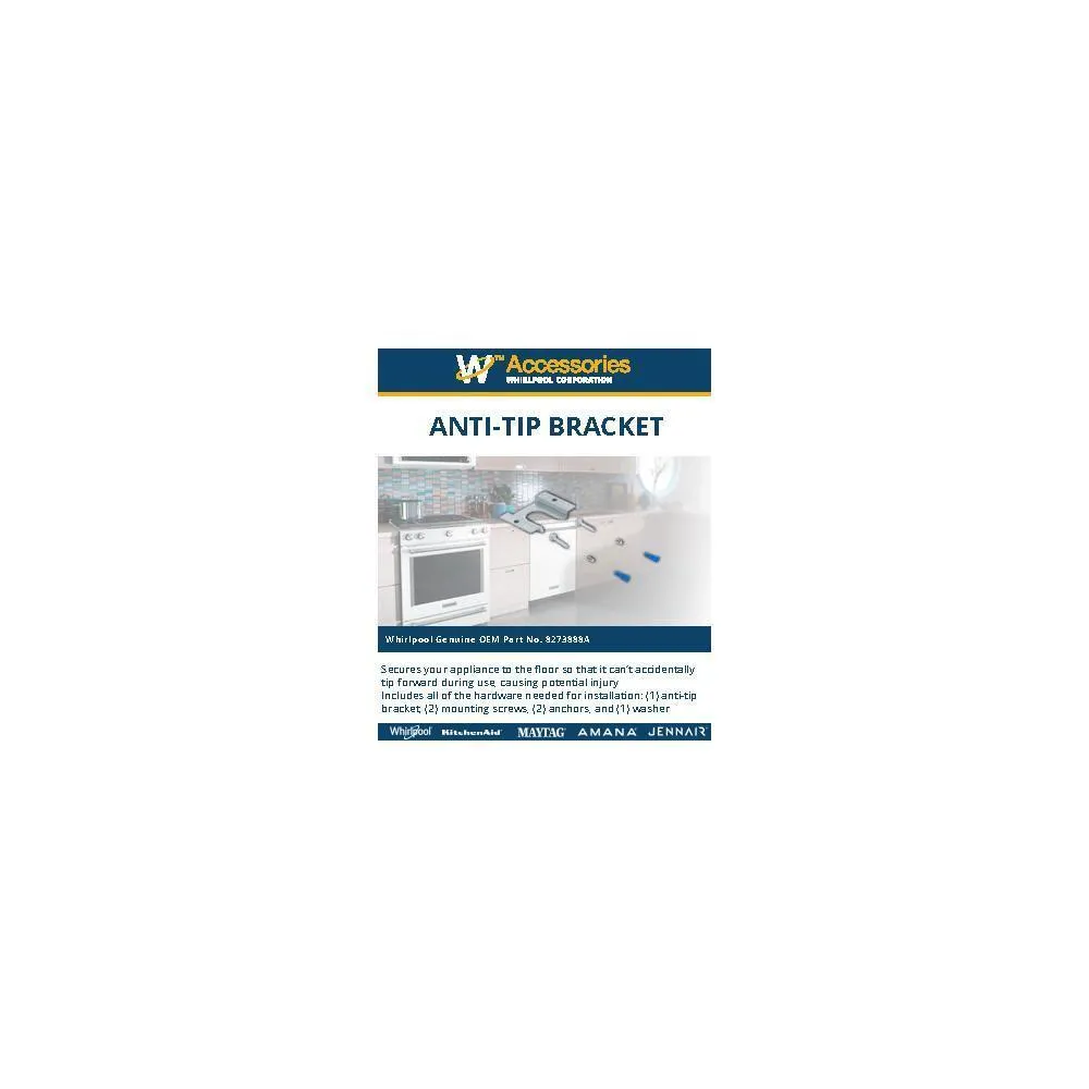 Jennair 8273888A Range Anti-Tip Kit
