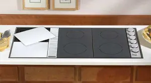 Jennair CVEX4370W Expressions&#8482; Collection Modular Electric Downdraft Cooktop Electric slide-in electric cooking range