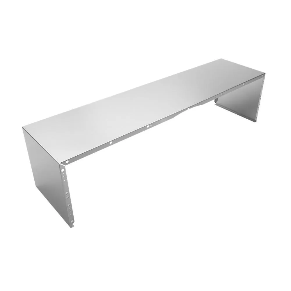 Jennair EXTKIT06ES Full Width Duct Cover - 48 In. Stainless Steel Hood Accessories charcoal filters for range hoods