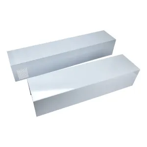 Jennair EXTKIT18FS Wall Hood Chimney Extension Kit - Stainless Steel Hood Accessories LED light kits for hoods
