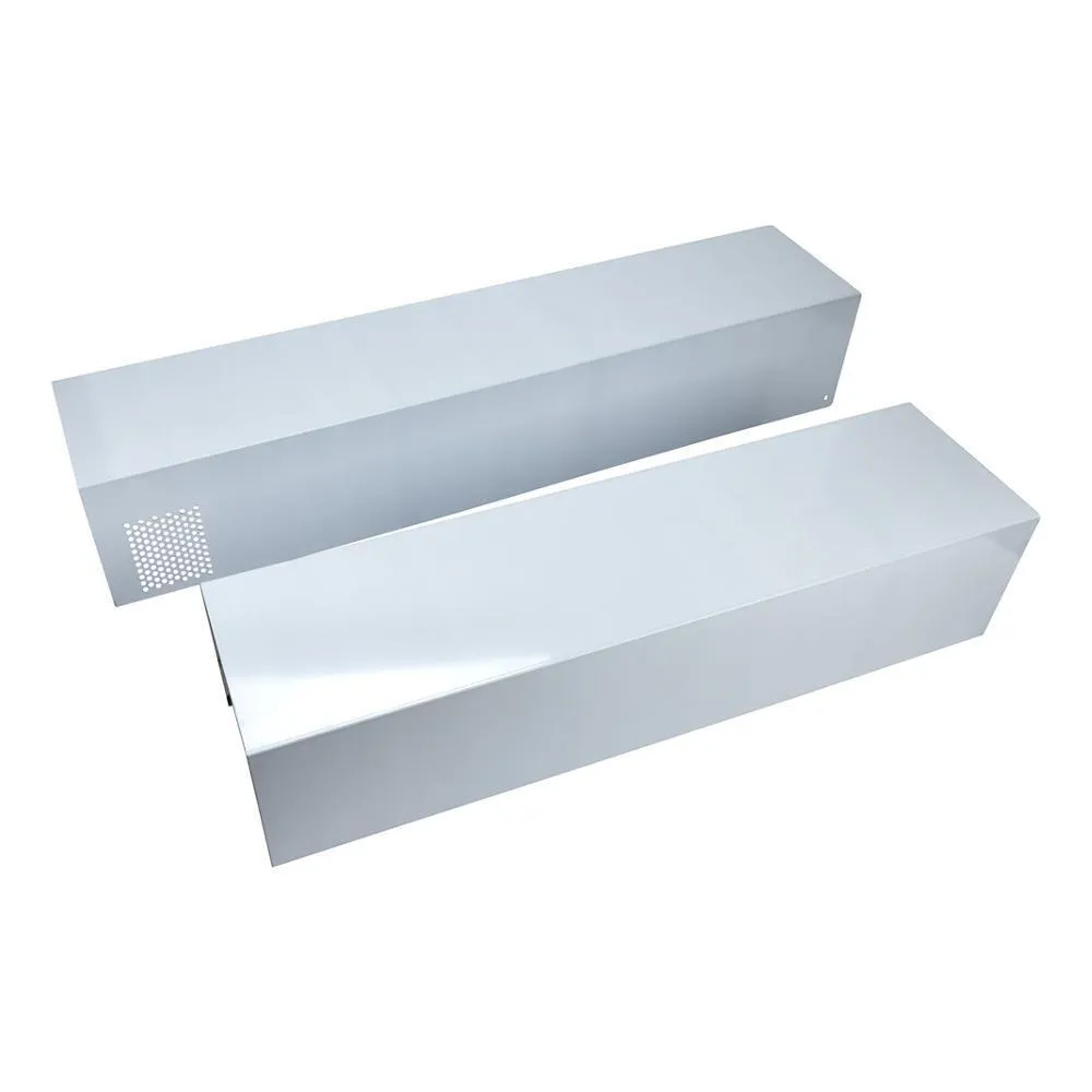 Jennair EXTKIT18FS Wall Hood Chimney Extension Kit - Stainless Steel Hood Accessories LED light kits for hoods