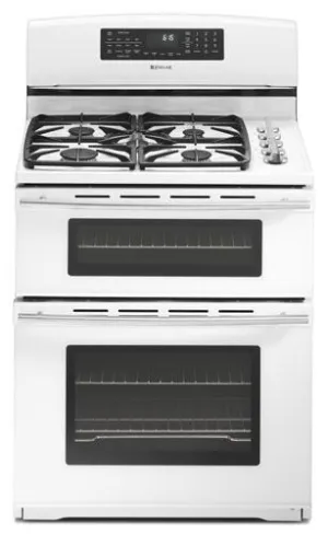 Jennair JDR8895BCW 30" Dual-Fuel Double Oven Range With Convection Freestanding Ranges freestanding dual fuel range 30 inch